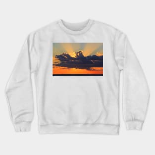 Leaving Land at Sunset Crewneck Sweatshirt